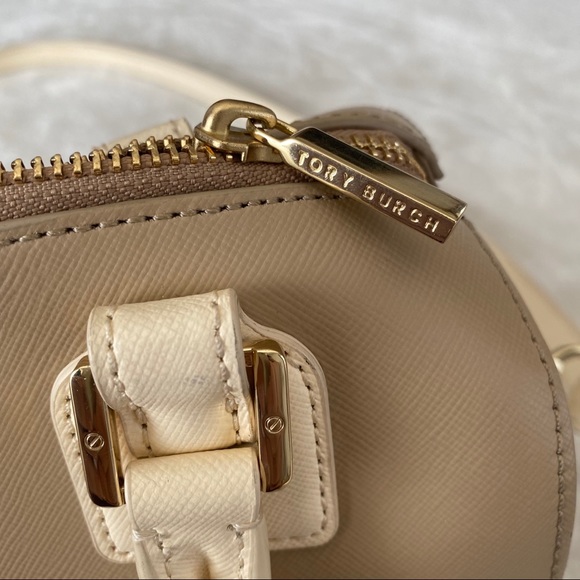 Tory Burch Robinson Middy Satchel Bag Crossbody - Picture 5 of 14